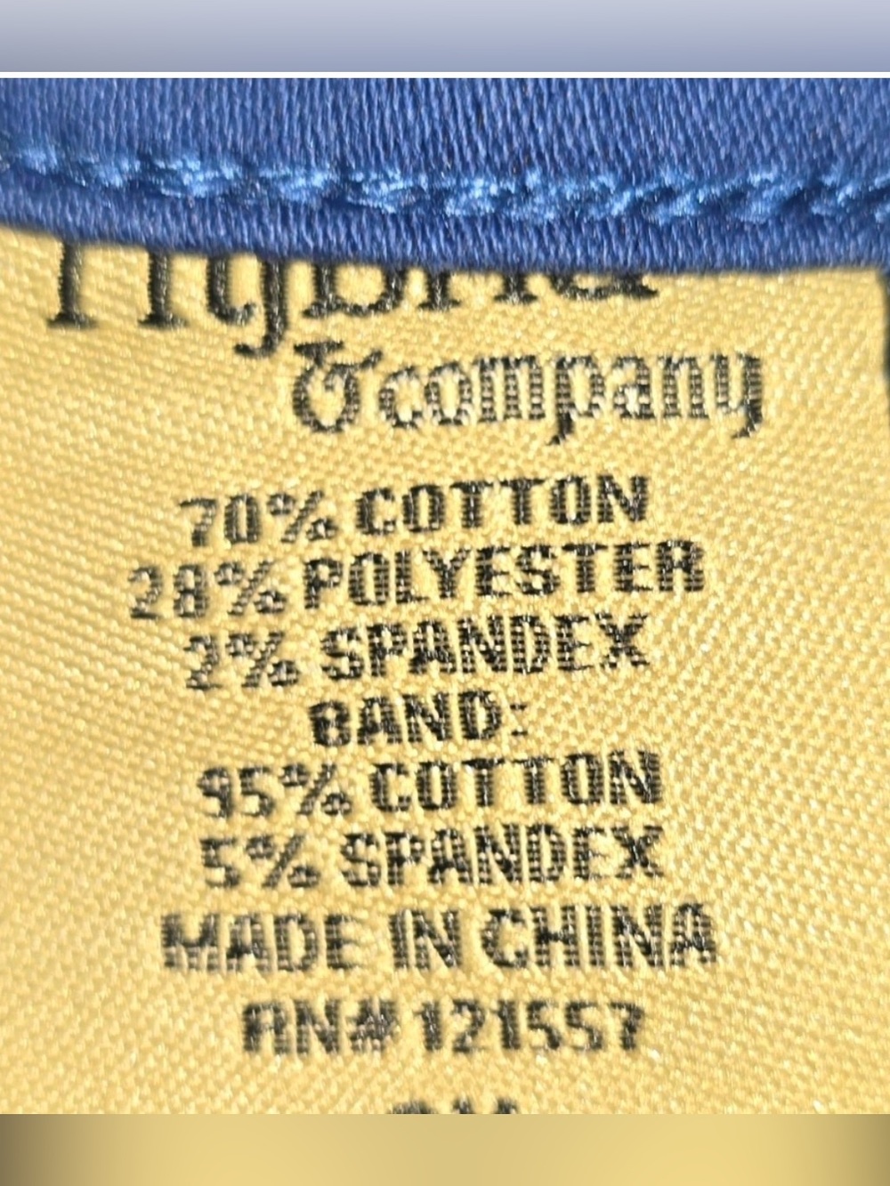 Hybrid & Company Women's 2X Maternity Capri Pants New w/ Tags - Picture 3 of 4